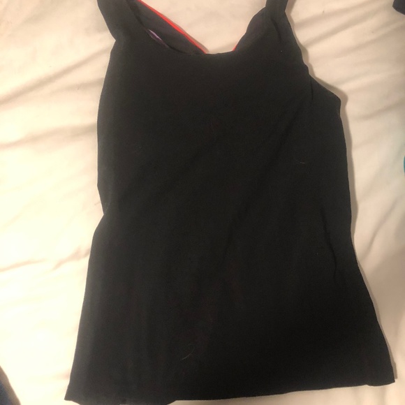 Black Exercise Tank - Picture 3 of 4